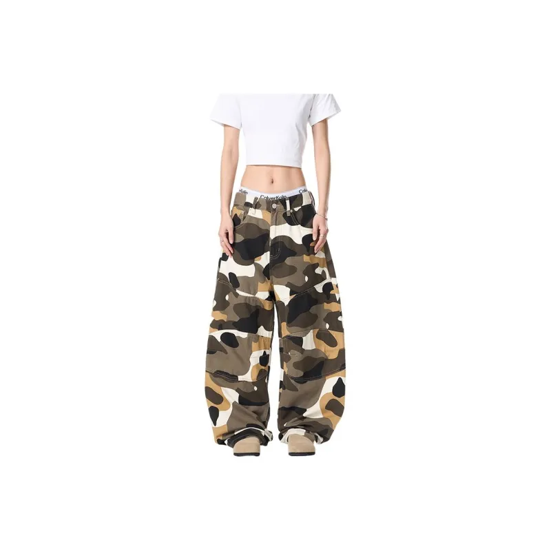 NVRFRGT Casual Pants Unisex Camouflage-0