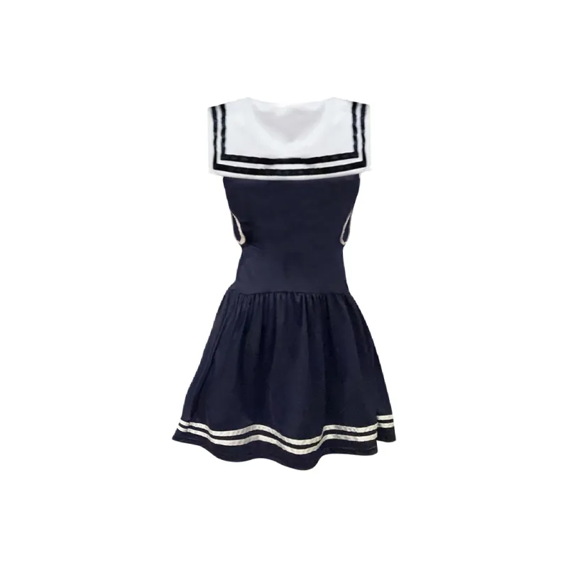 Aghr Sleeveless Dress Women's Navy Blue-1