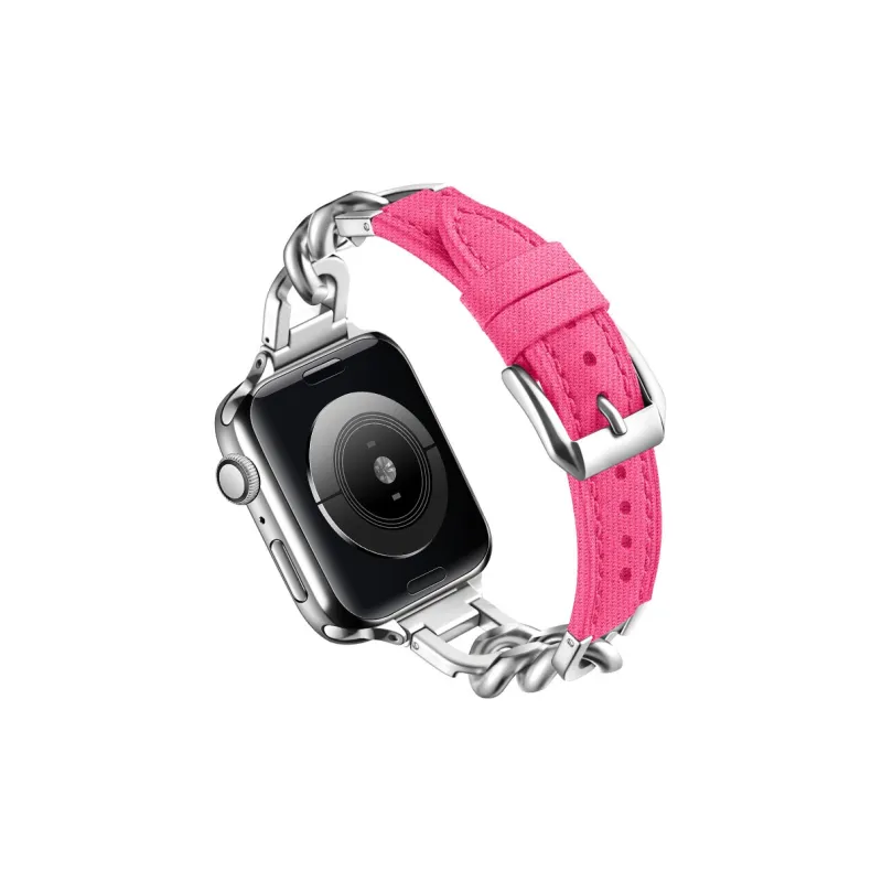 ZHENGGUANG Watch Band Apple Compatibility Artificial Leather Material-5