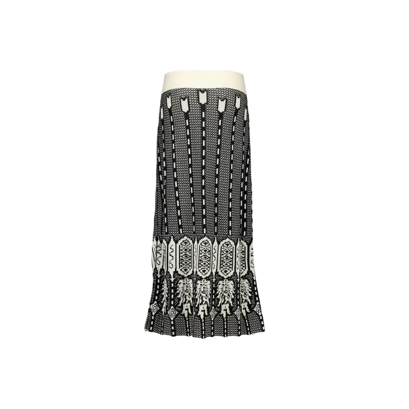 Johanna Ortiz Energy Matrix Midi Skirt-1