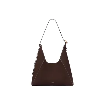 ZESH Cow Leather Shoulder Bag Medium Size Women's Multicolor