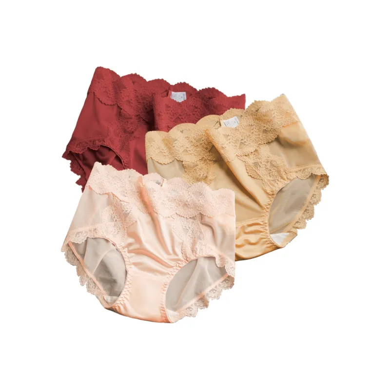 XIA.WA.ZHI.XIU Underpants Women's Shopping Bag 3 Pack-63