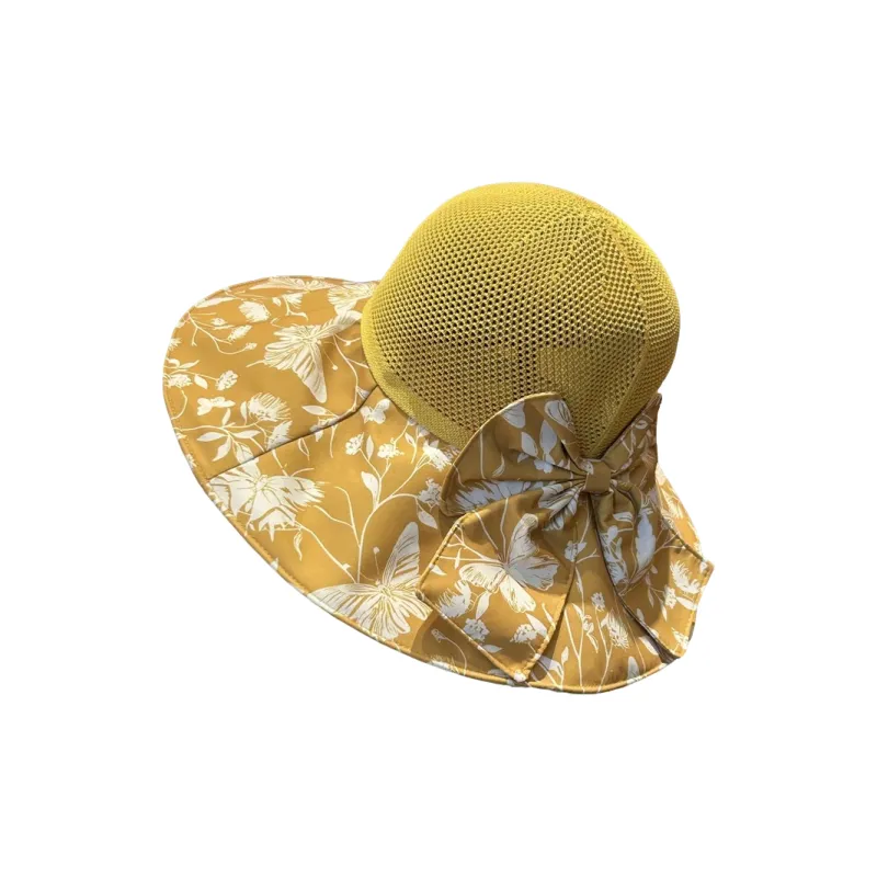 MITHAOL KUSC Straw Woven Bucket Hats Women's-5