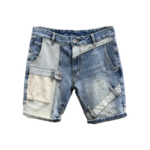 SANTASTIC Denim Shorts Men's Blue
