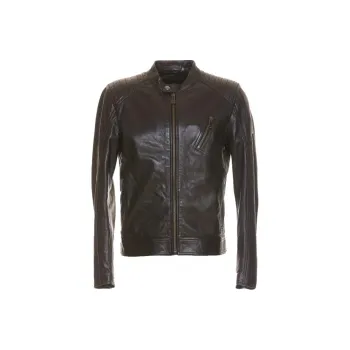 Belstaff Long sleeve Leather Jacket