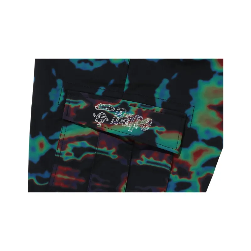 Bape Thermography Cargo Shorts-2