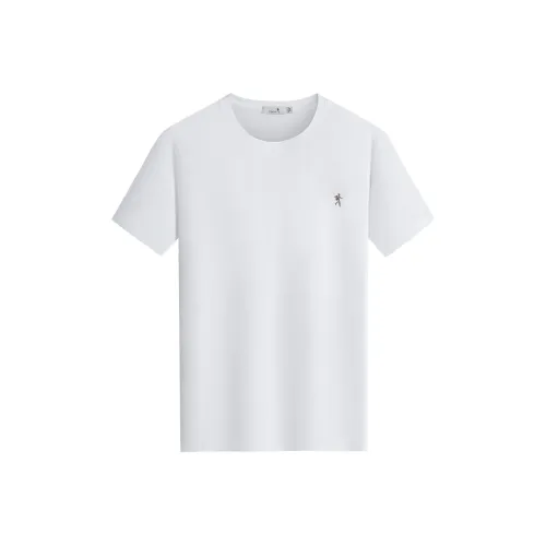 Dance With Wolves T Shirt Men's Raw White