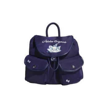 Adidas Originals Disney Marie Cat, Collaboration Recycled Polyamide Backpack Women's Night Sky Purple