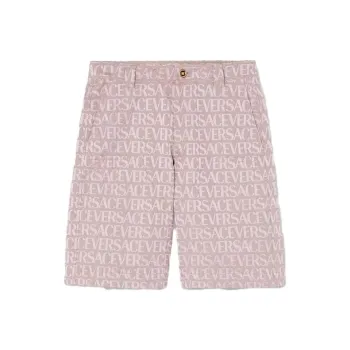 VERSACE Allover Jacquard Bermuda Shorts