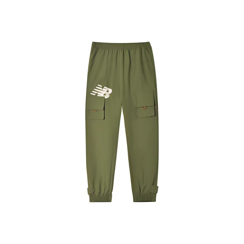 New Balance Green Icon Sports Pants Men's-0