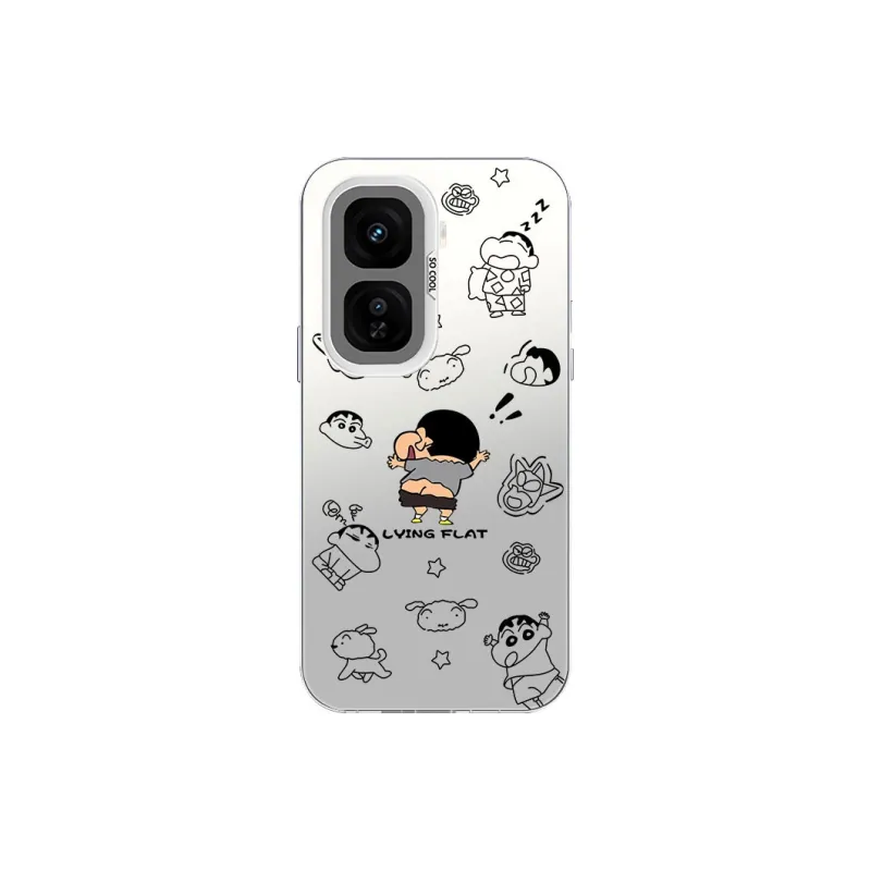 DAHUAXIAN Acrylic Material Crayon Shin Chan Fun Phone Cases Compatibility IQOO Neo10-0