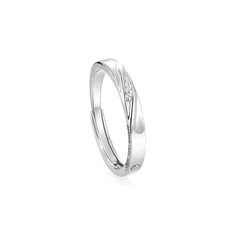 KADER 925 Sterling Silver Rings Unisex Silver-2