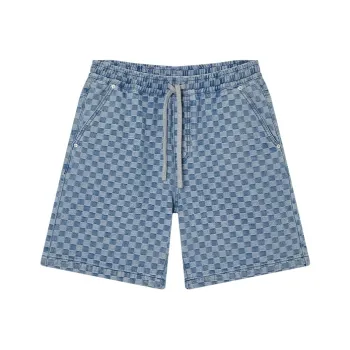 NPC Denim Shorts Men Blue