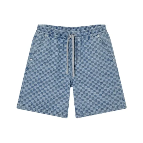 NPC Denim Shorts Men Blue