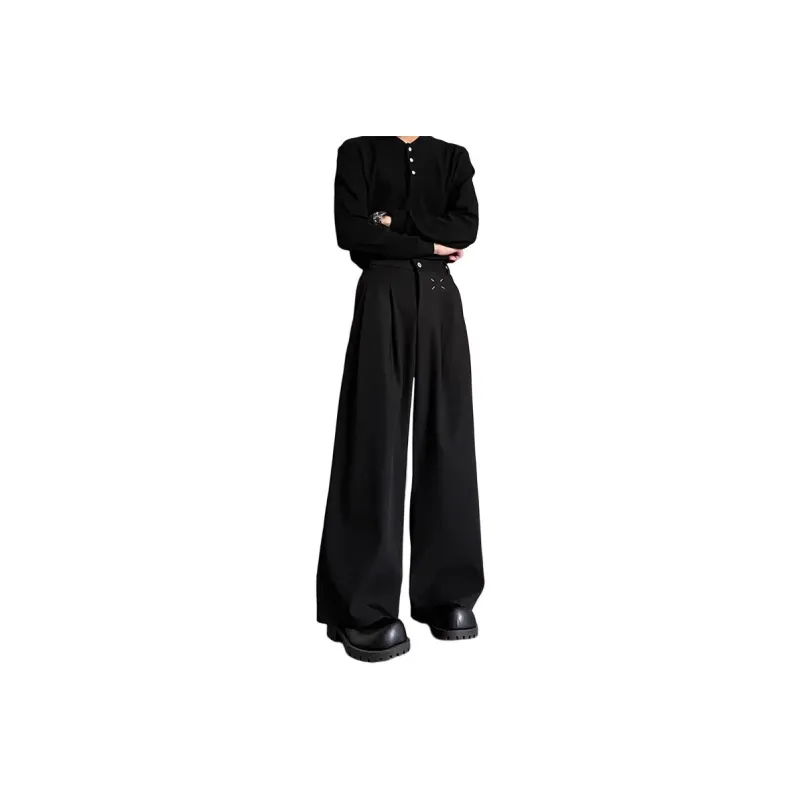 DARK HORSE Casual Pants Unisex Black-0