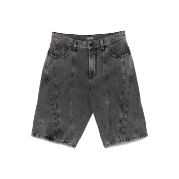 Mugler Seam detail Denim Shorts
