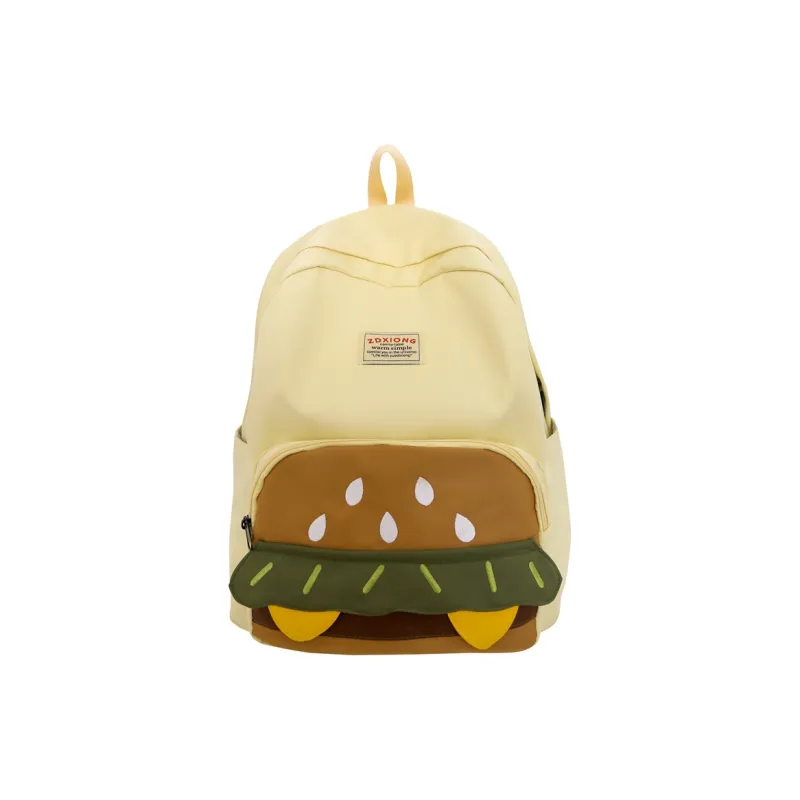 H YXIANG Nylon Backpack Large Size Unisex Multicolor-3