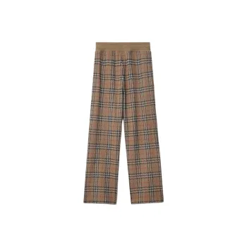 Burberry SS25 Casual Pants Men's Nut Color
