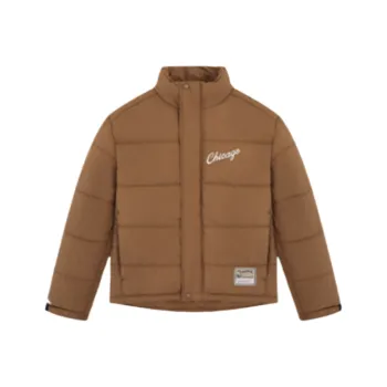 NBA x Mitchell & Ness Puffer Jacket Unisex Brown