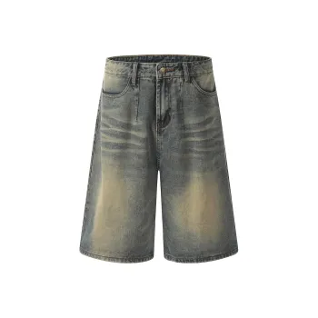 MT99 Denim Shorts Unisex Teal