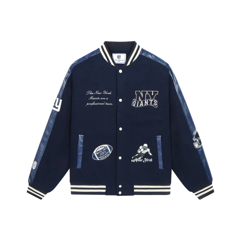 NFL Puffer Jacket Unisex Dark Blue-0