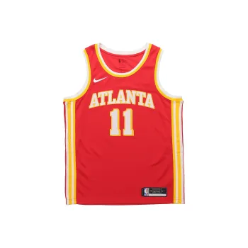 Nike Basketball Jerseys SW Fan Edition 20 Season Atlanta Hawks Trae Young Size 11 Men's Red