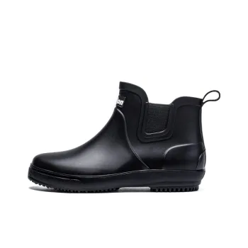 LONGYING Rain Boots Men Black/Gray/Brown
