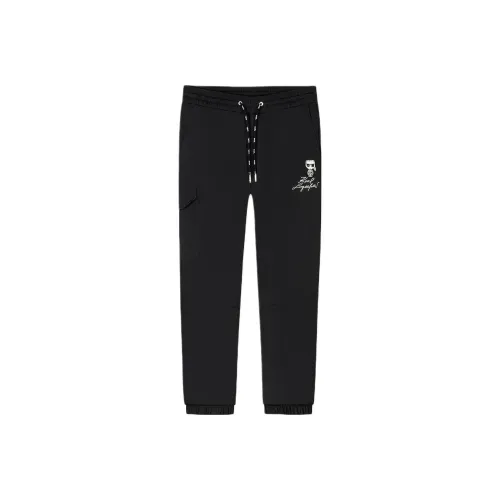 KARL LAGERFELD SS24 Casual Pants Men's Black