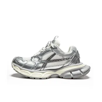HeeDimensional Low Top Chunky Sneakers Unisex Silver
