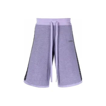 VERSACE Casual Shorts Men Purple