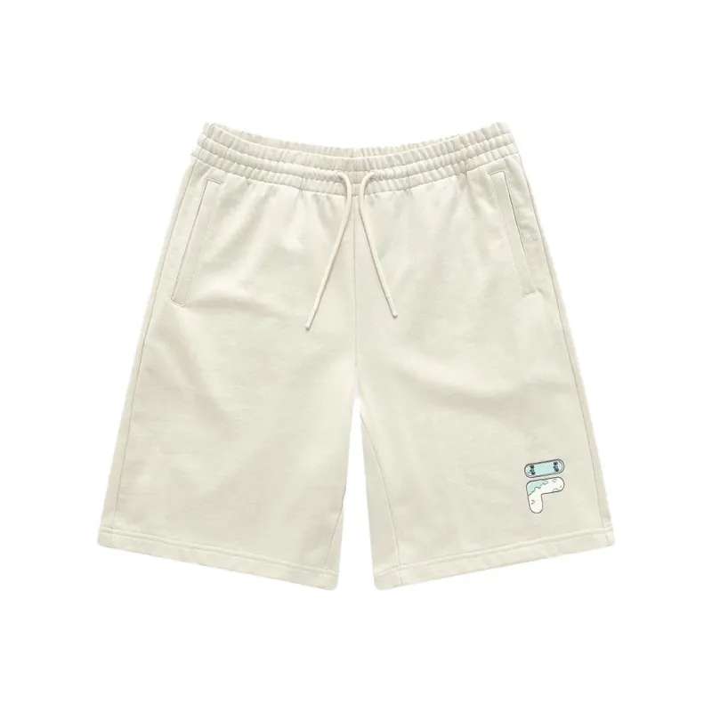 FILA FUSION Casual Shorts Men's Lactose Color-0