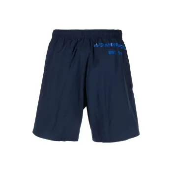 Alexander McQueen Graffiti Logo Swim Shorts