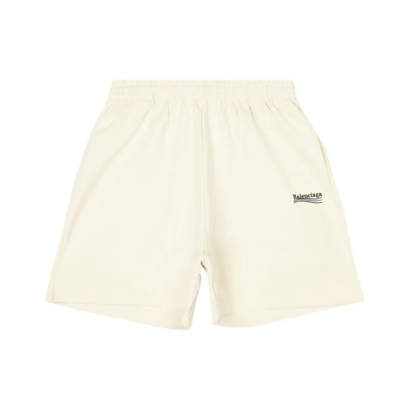 Balenciaga Political Campaign Large Fit Sweat Shorts-0