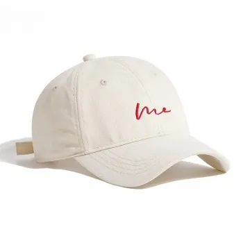 EQUIPMENTELEGANT Cotton Baseball Caps Unisex Ecru/Black/Gray