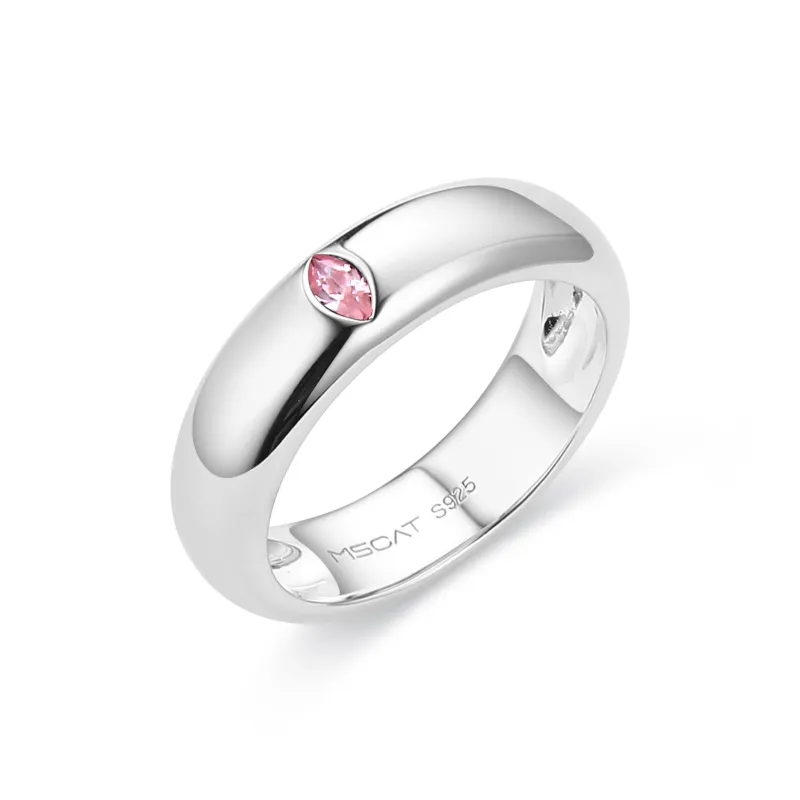 MSCAT 925 Sterling Silver Rings Women's-1