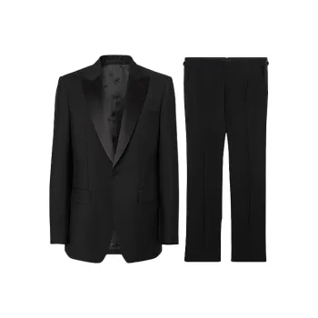 Burberry Business Suits Men's Black