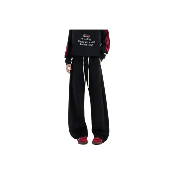 FOR FEAR THAT Casual Pants Unisex Black