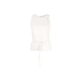 MSGM Tank Tops Women's White