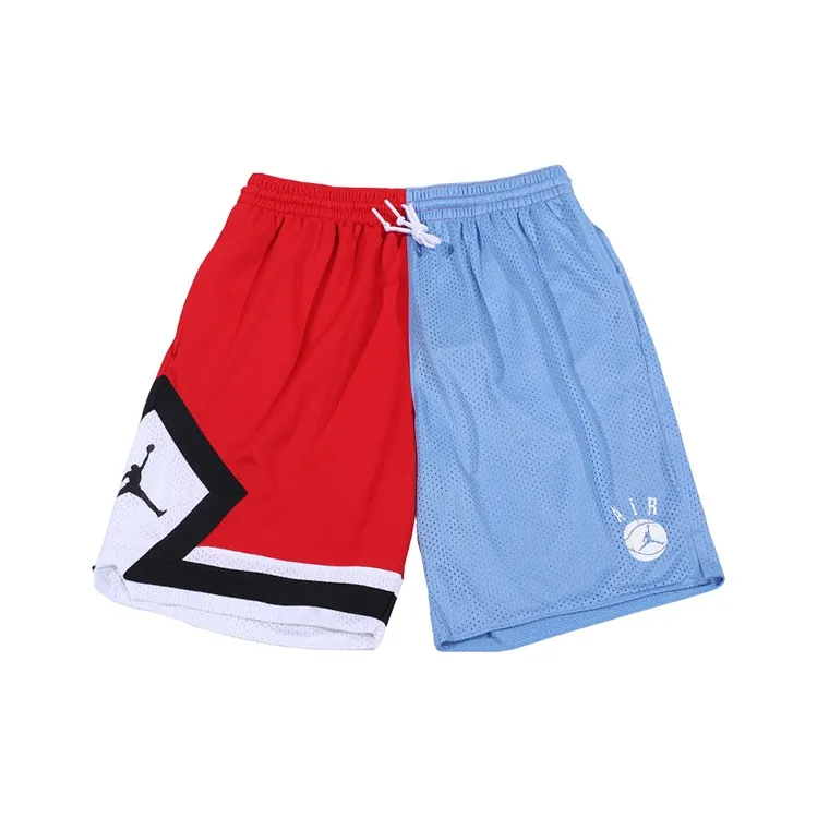 Jordan Basketball Shorts Men's Red Blue-0