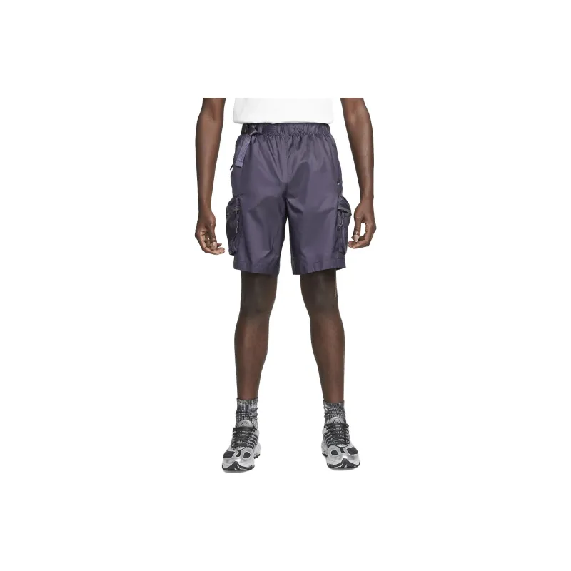 Nike SPORTSWEAR TECH PACK Casual Shorts Men Dark Purple-0