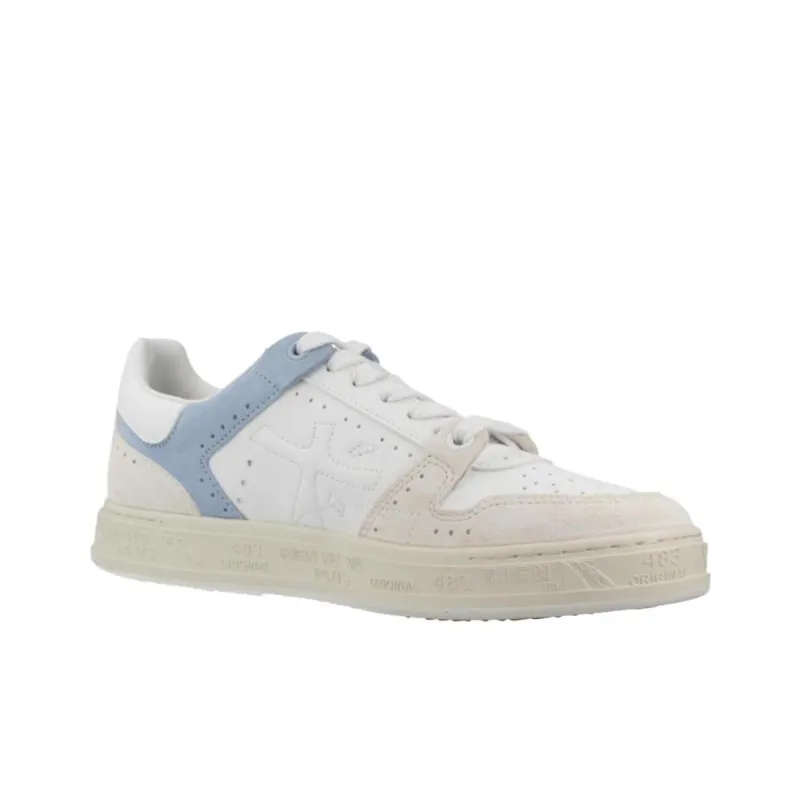 PREMIATA Quinn Low Top Skateboard Shoes Women's White-2