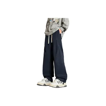 IGOI Casual Pants Unisex Navy Blue