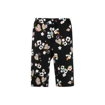 GUCCI Monogram print Knee length Shorts