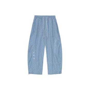 BONAS Casual Pants Unisex Blue