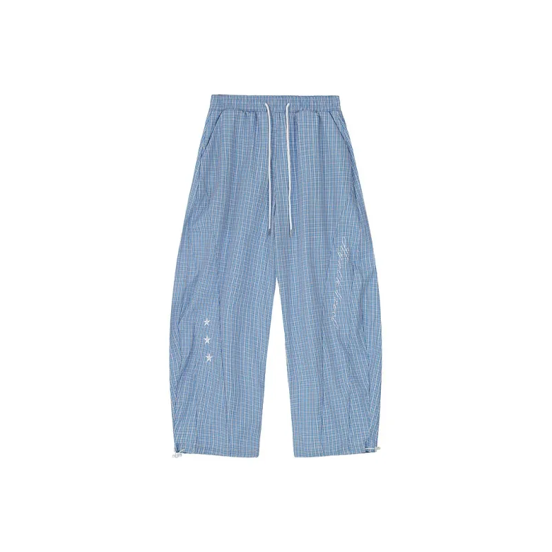 BONAS Casual Pants Unisex Blue-0