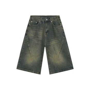 Voguo Relay 7/8 Denim Shorts Unisex
