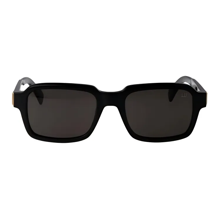 Dunhill Acetate Square Sunglasses Men's Black-1