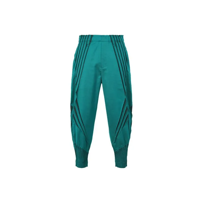 ISSEY MIYAKE Casual Pants Unisex Emerald Green-0