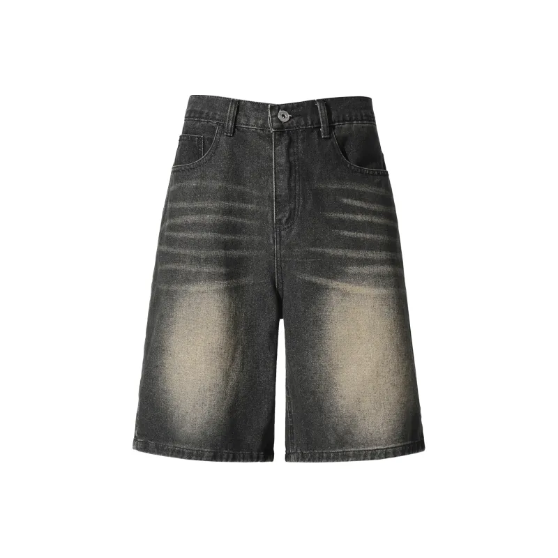 FASTFISH Denim Shorts Men-4