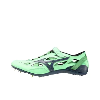 Mizuno ChronoInx JAPAN Anti Slip Wear Resistant Low Top Track & Field Competition Running Shoes Unisex Green